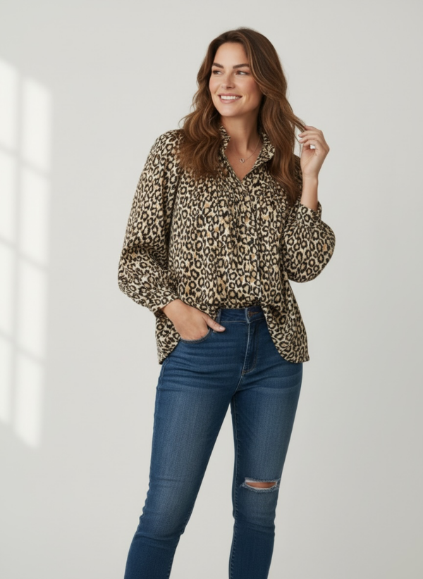 Leopardblus dam Magda