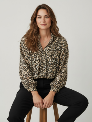Leopardblus dam Magda