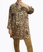 Hia long shirt leopard