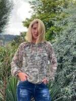 Blus i camoprint