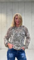 Blus i camoprint