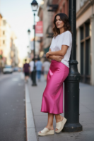 Kjol Penny i cerise