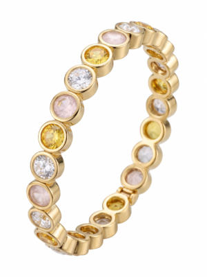 Armband Guld/Mix – Gnistrande kristallarmband