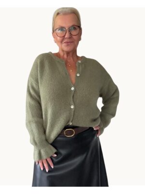 Stickad kofta dam Renata