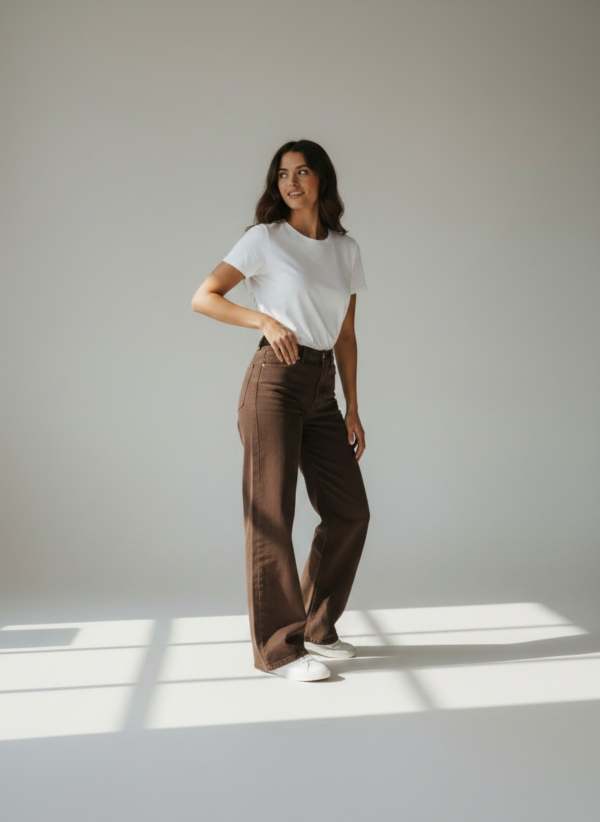 Jeans Chokladbruna