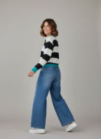Blå Wide Leg Jeans Luna