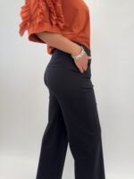 Svart stretchbyxa Dorit