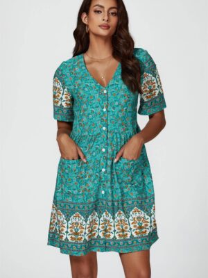 klänning Boho