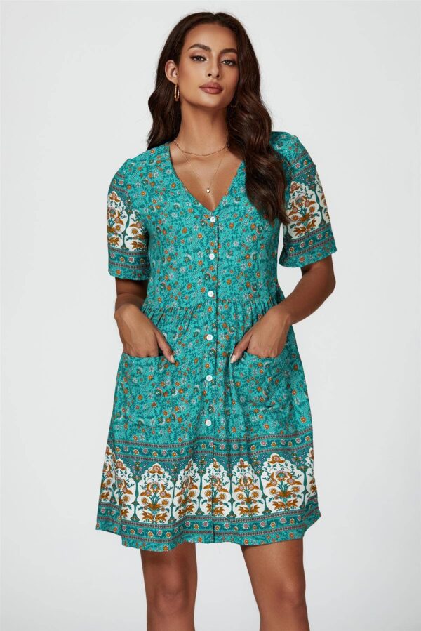 klänning Boho