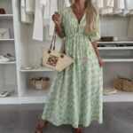 Klänning Robe grön