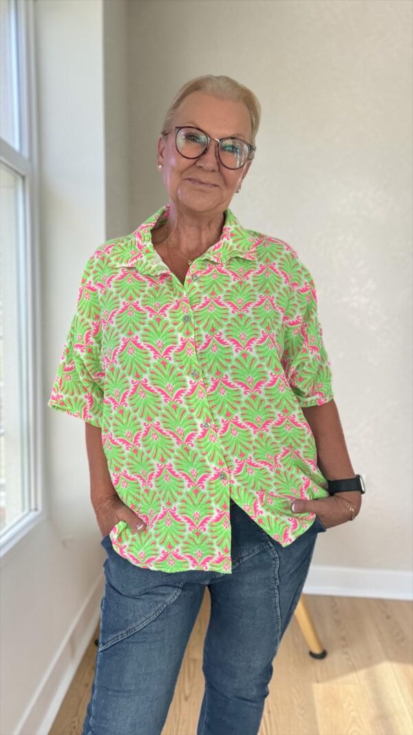 Skjorta Boho grön