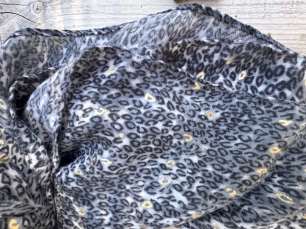 Sjal leopard
