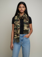 Halsduk dam Filla Scarf Grön